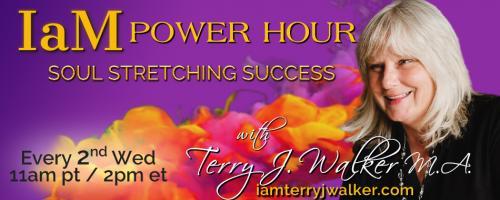 IaM Power Hour: Soul Stretching Success with Terry J. Walker: Sometimes You're  the Windshield - Sometimes  You're the Bug