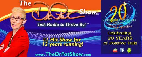 The Dr. Pat Show: Talk Radio to Thrive By!: Fitting In versus Standing Out  do we have a choice? Dr. Friedemann Schaub of Cellular Wisdom